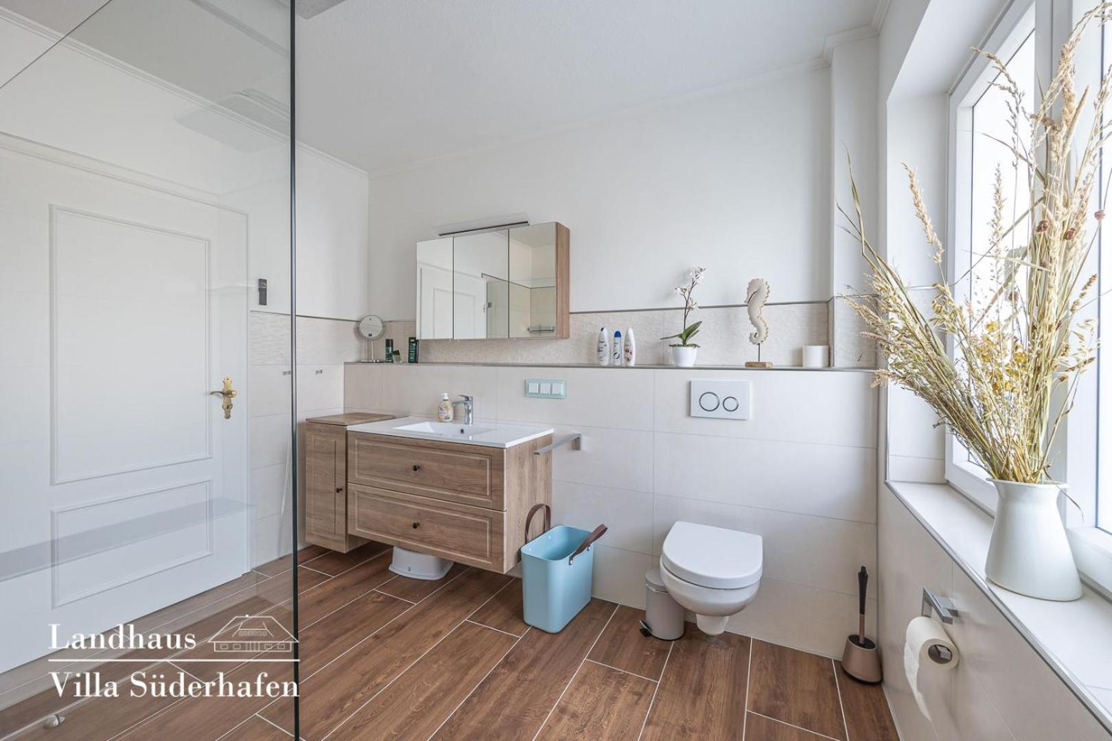 Landhaus Villa Suederhafen - Kleiner Luxus Nordstrand Exteriör bild