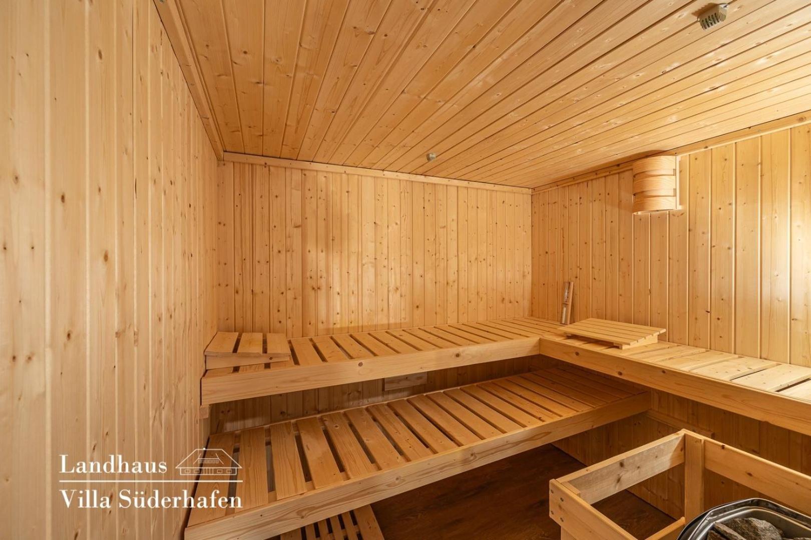 Landhaus Villa Suederhafen - Kleiner Luxus Nordstrand Exteriör bild